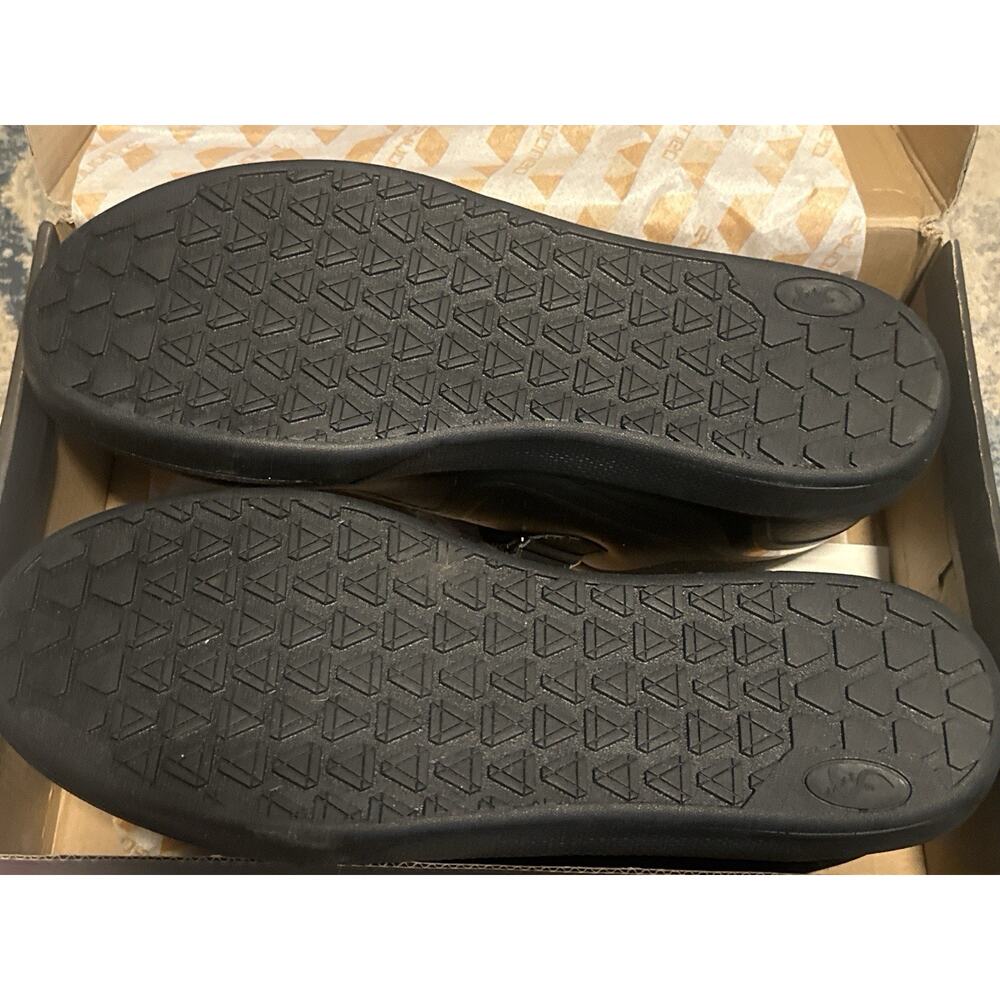SANDUGO MTB Cycling Shoes Mens Size 13 SPD Clipless Mountain Bike Black EU 47 - Picture 4 of 10